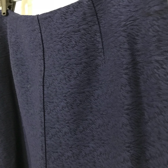 CAbi Blue Embossed Skirt - Picture 6 of 8